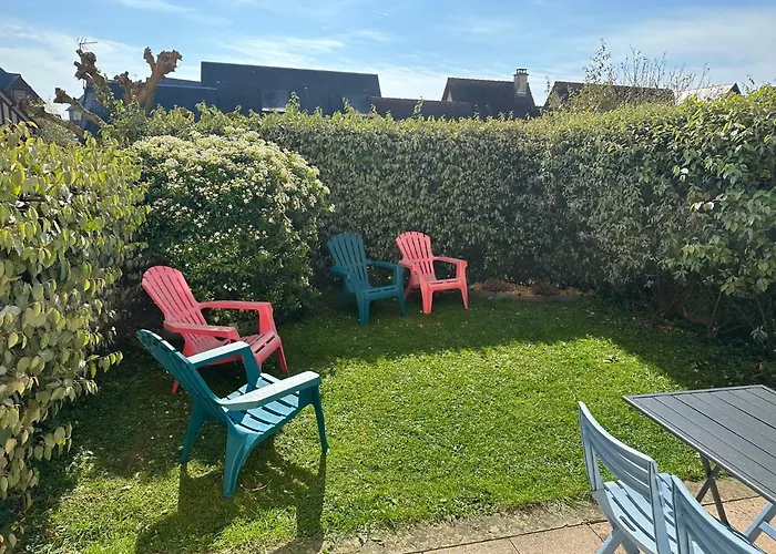 2 Pieces Jardin, Acces Direct Et Proche Thalasso דירה